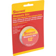 Measure Stix™ Steel Measuring Tape with Adhesive Backing, 1/2" x 12', in/ft. Graduations