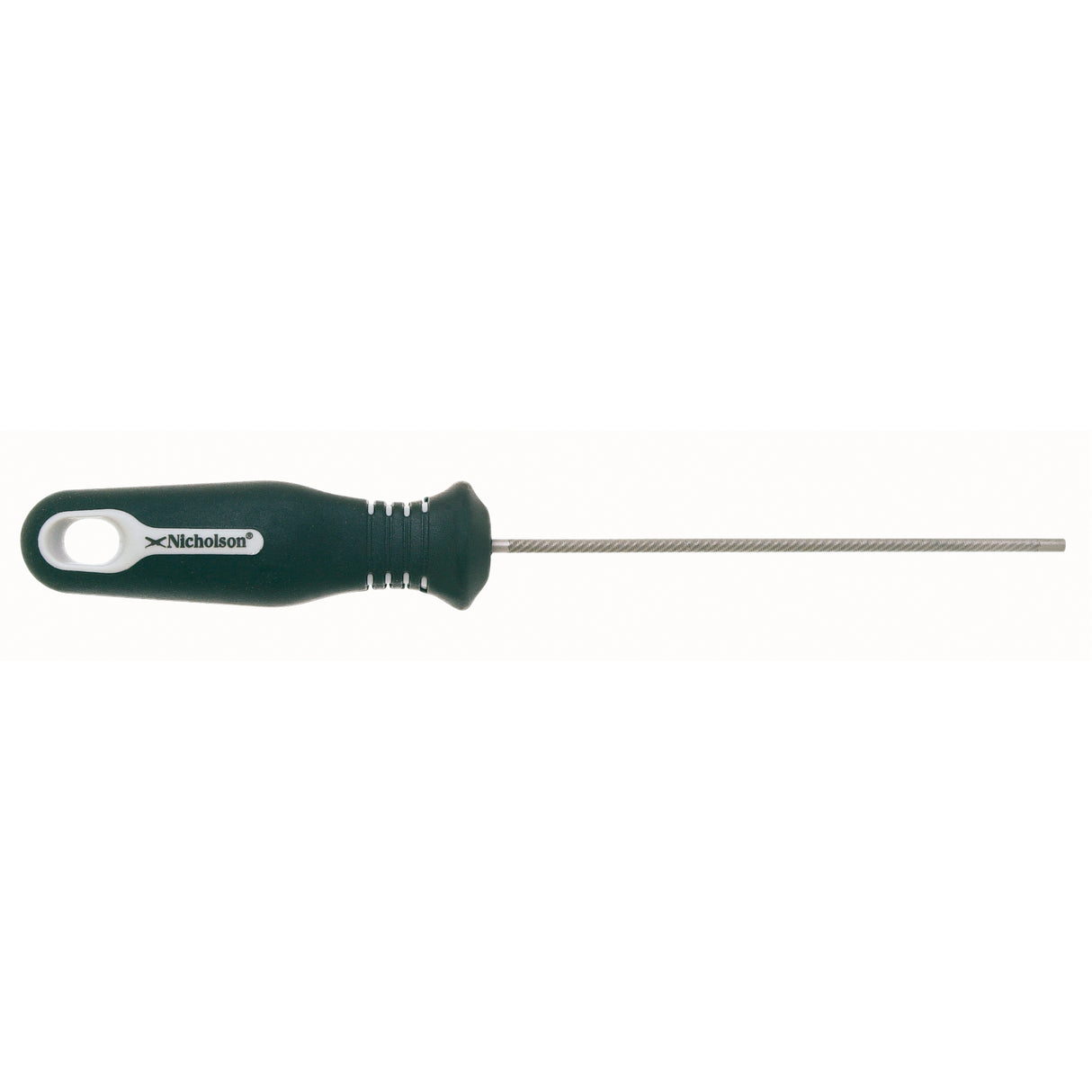 File with Ergonomic Handles, Half Round, 10" L