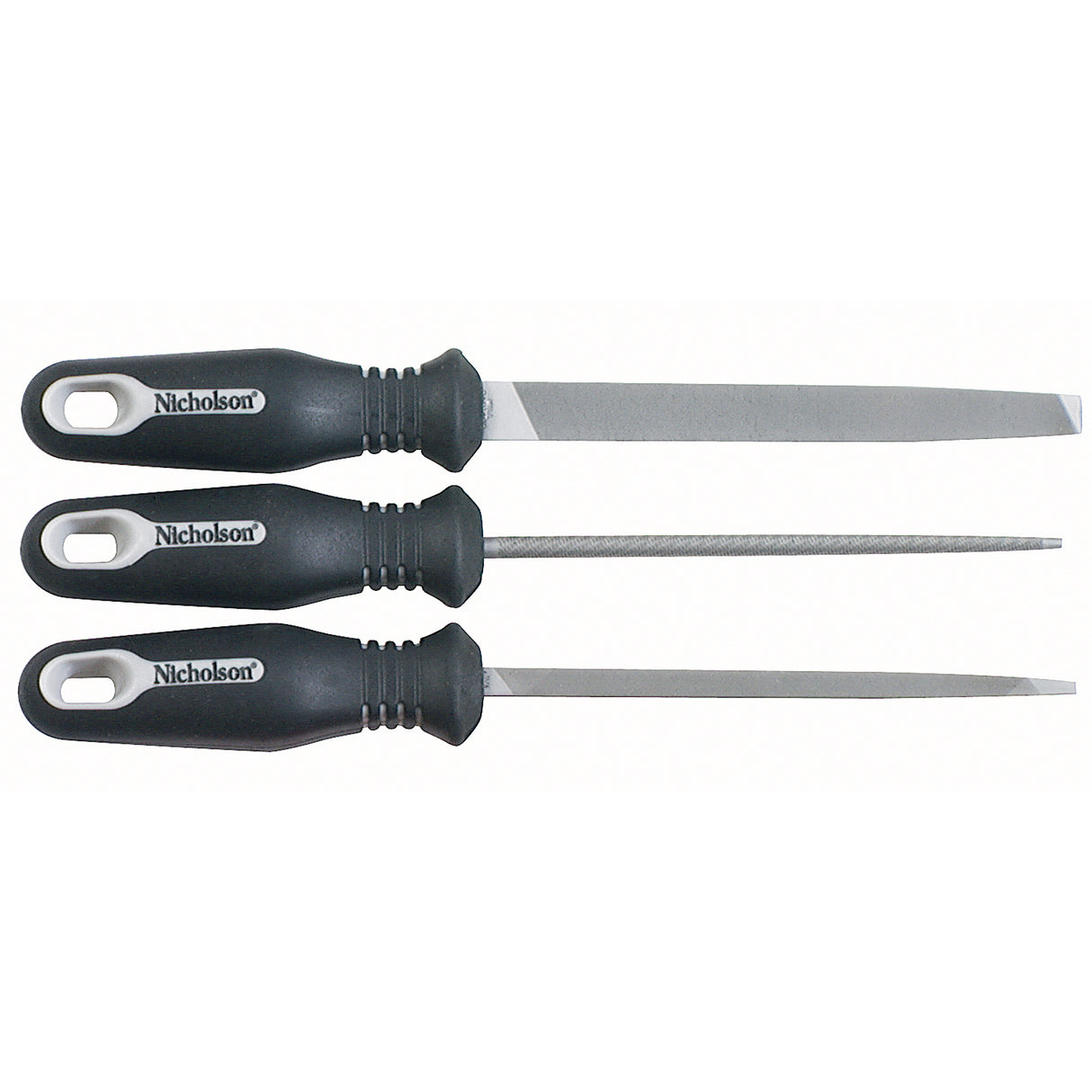 Ergonomic File Set, 3 Pcs