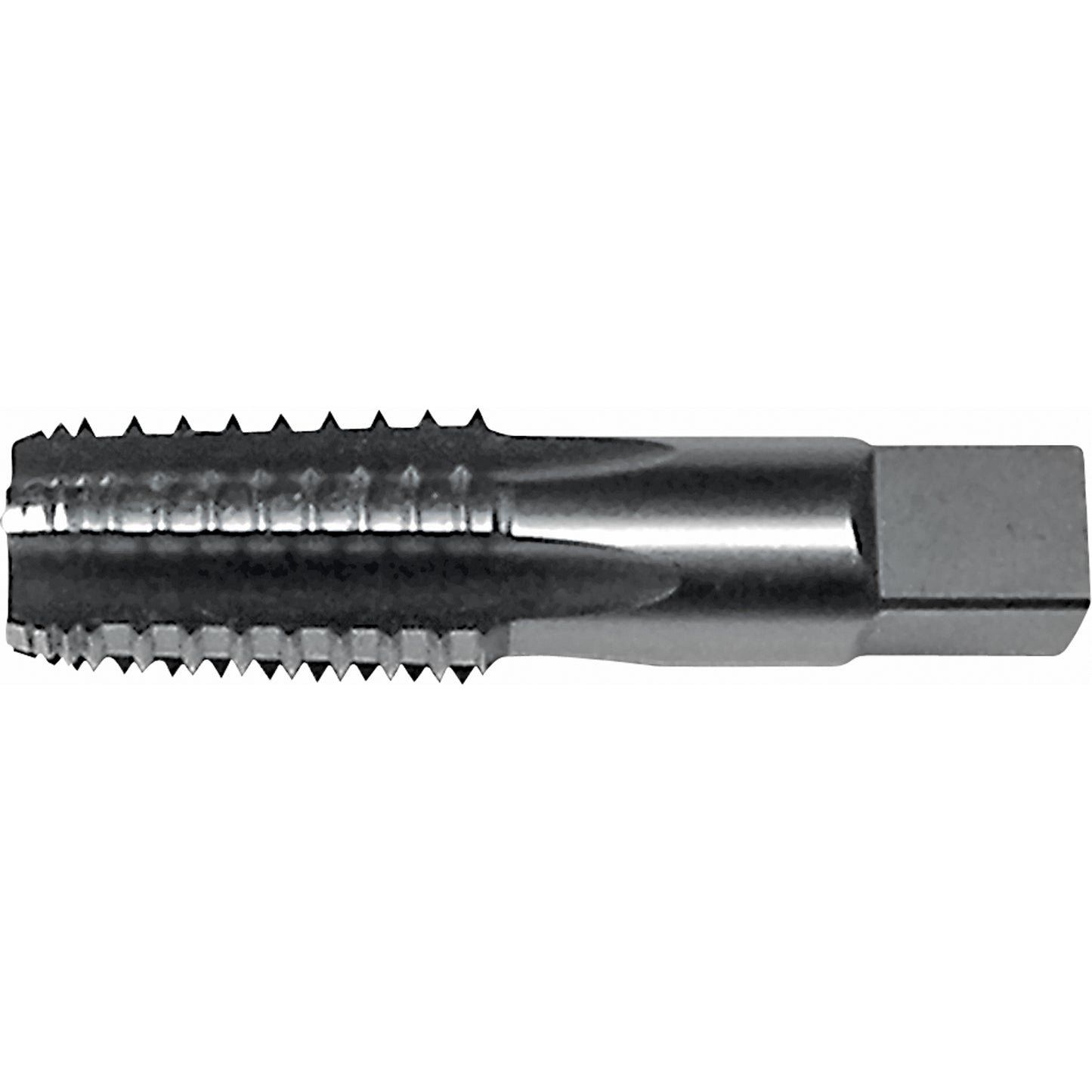 Regular Interrupted Thread Pipe Tap, 1/8"-27, 5 Flutes