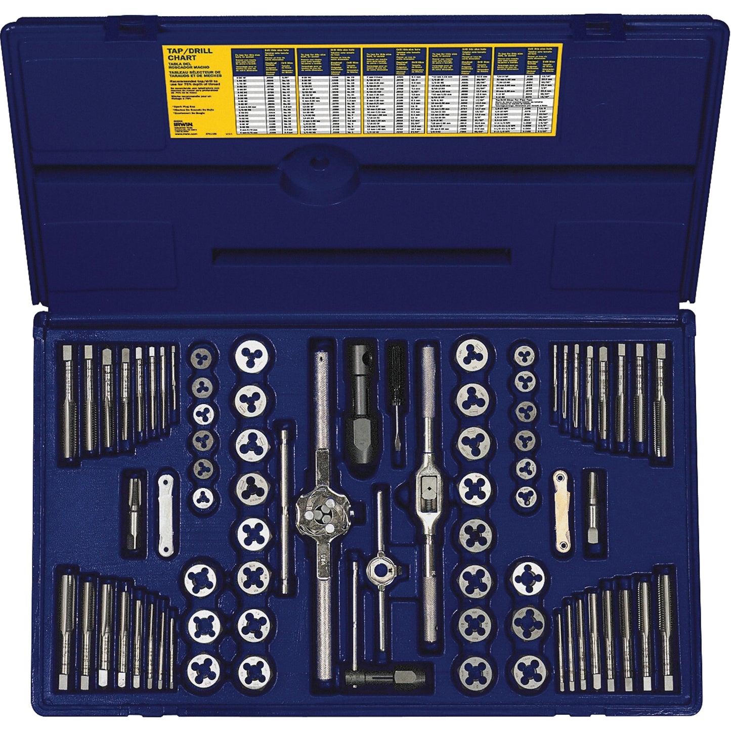 Tap & Hex Die Set, 76 Pieces