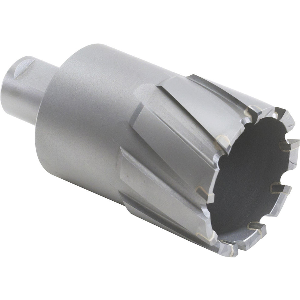 Core Cut Annular Cutter, 1" Diameter, Carbide, 2" Depth of Cut, 3/4" Shank