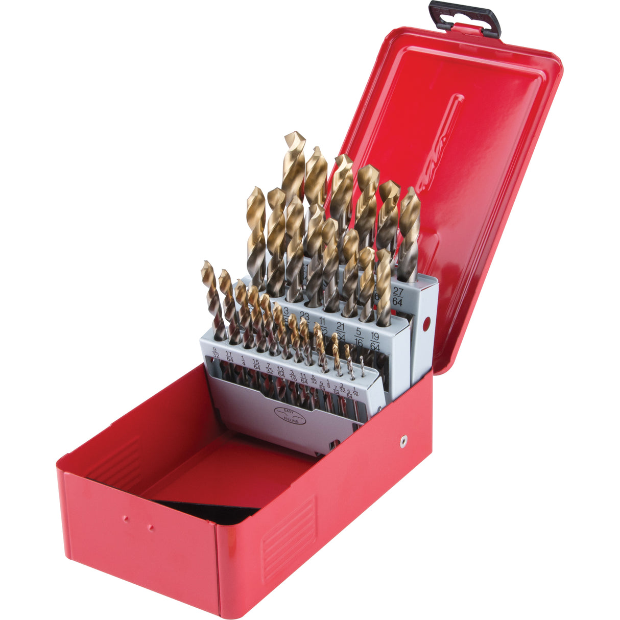 Jobber Drill Set, 29 Pieces, High Speed Steel
