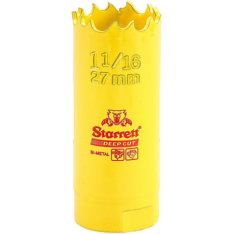 Bi-Metal Holesaw - 1-1/16, 1-1/16", 2" Depth of Cut, Bi-Metal