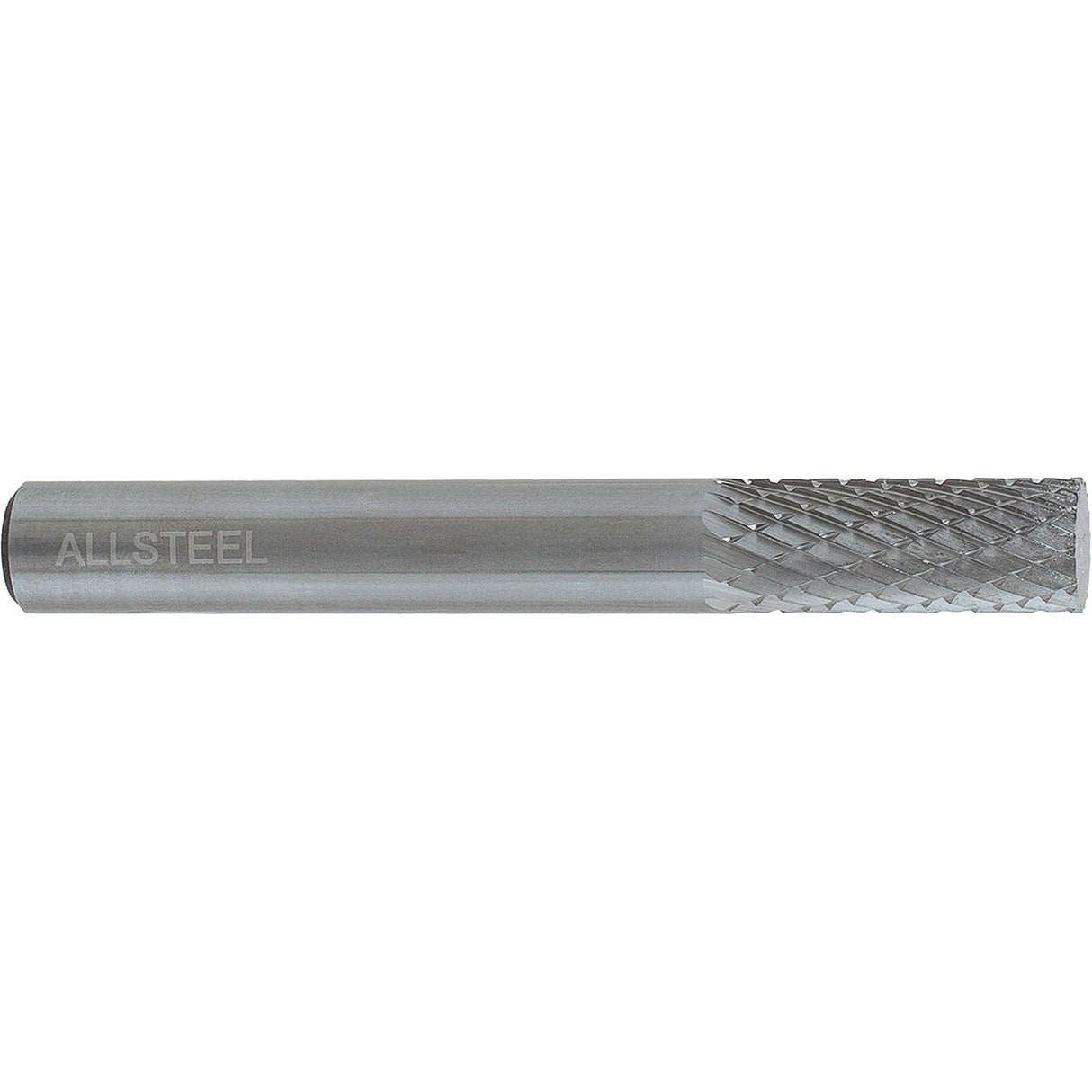 AllSteel™ Cylindrical Shape Carbide Burr, SA-3, 3/8" Dia., 1/4" Shank, 3/4" Depth of Cut