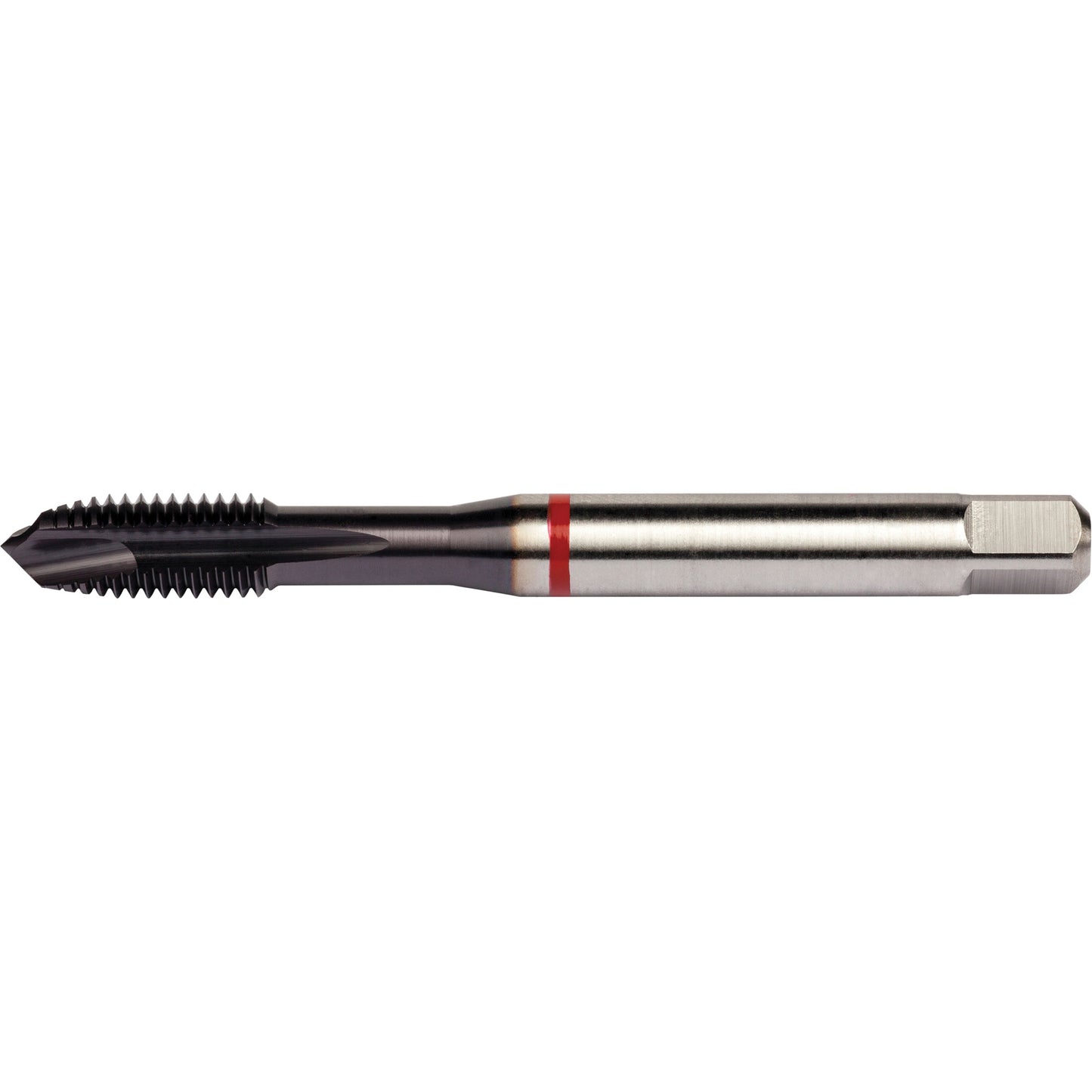 Red Shark Spiral Point Tap, High Speed Cobalt, 3/4"-10 Thread, 4.921" L