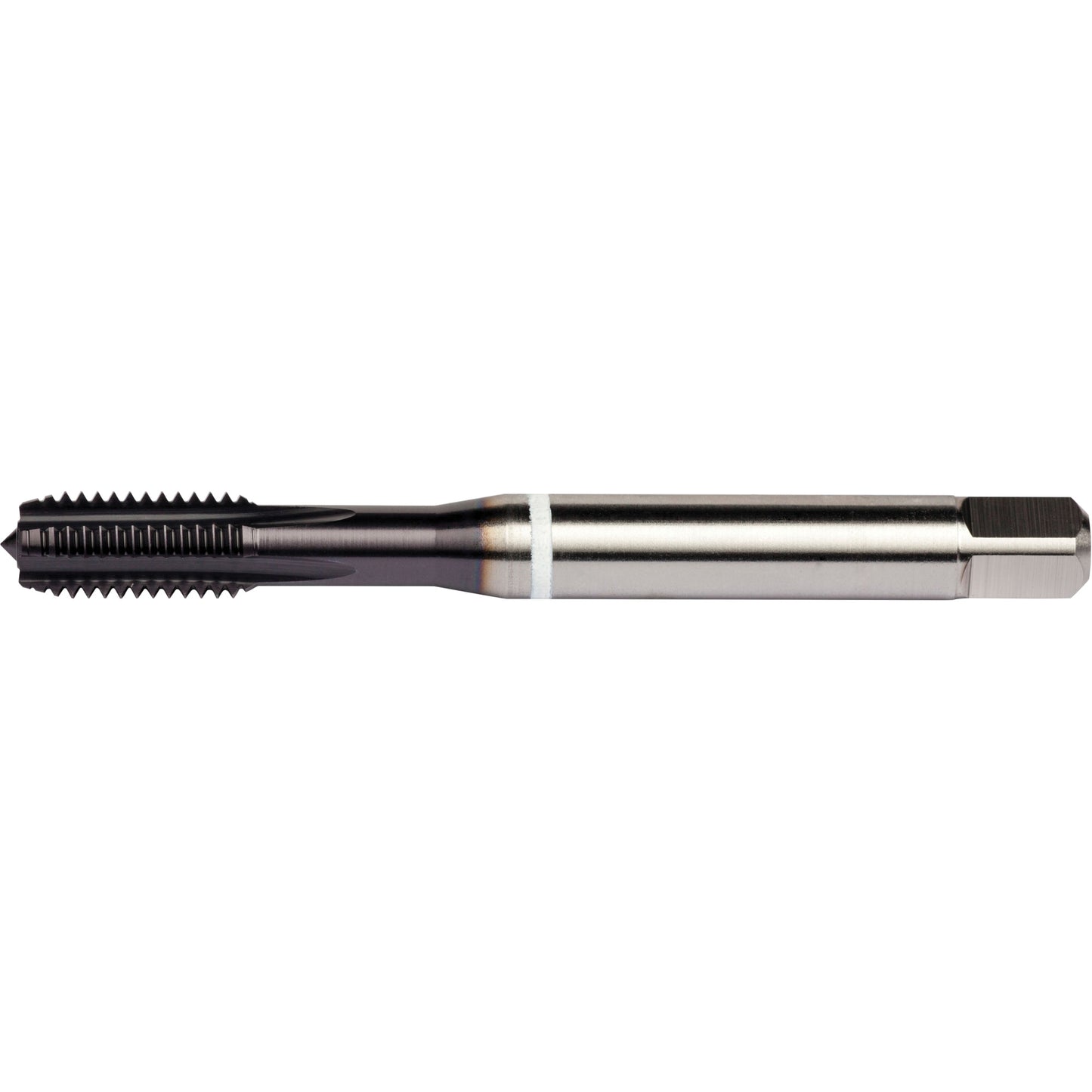White Shark Straight Flute Tap, High Speed Cobalt, 3/8"-16 Thread