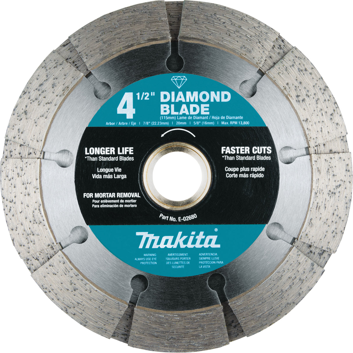 Dual Sandwich Diamond Tuck Point Blade