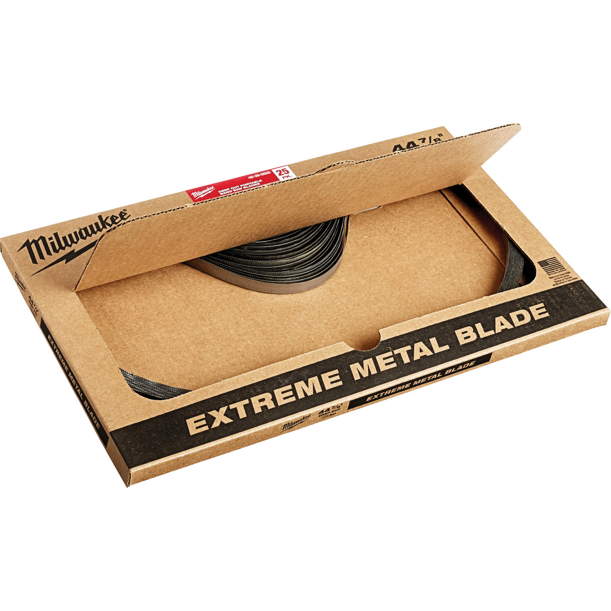 Extreme Thick Metal Deep Cut Band Saw Blade, 44-7/8" L x 8/10 TPI