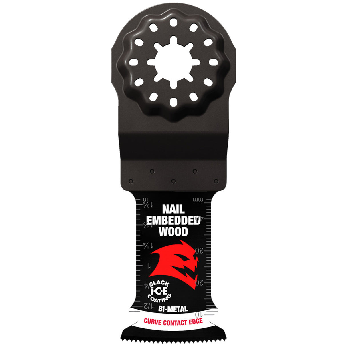 Demo Demon™ 1-1/4" Starlock Bi-Metal Oscillating Blade for Nail-Embedded Wood