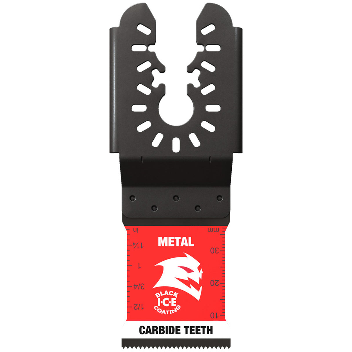 AMPED™ Steel Demon™ 1-1/4" Universal Fit Carbide Teeth Oscillating Blades for Metal