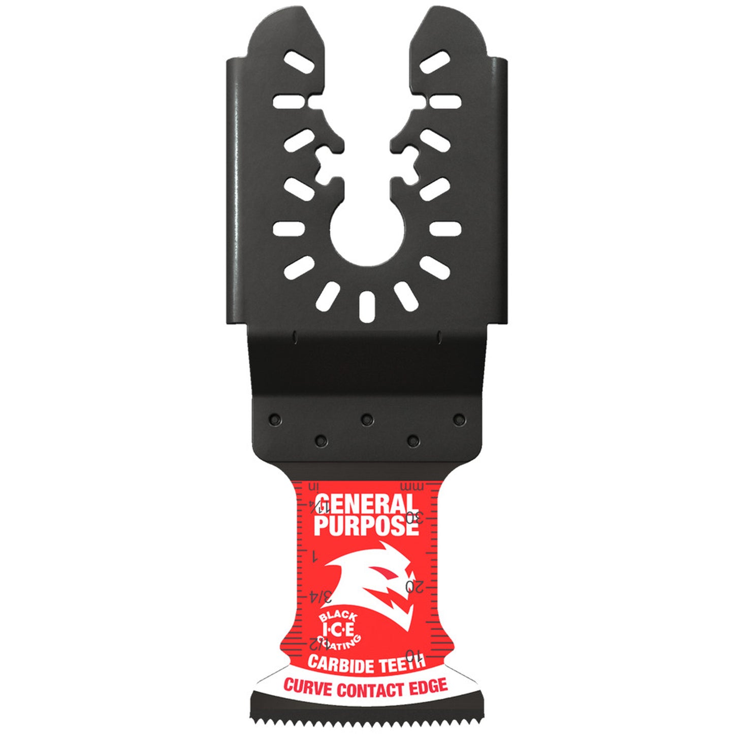 AMPED™ Demo Demon™ 1-1/4" Universal Fit Carbide Teeth Oscillating Blade for General Purpose Cuts