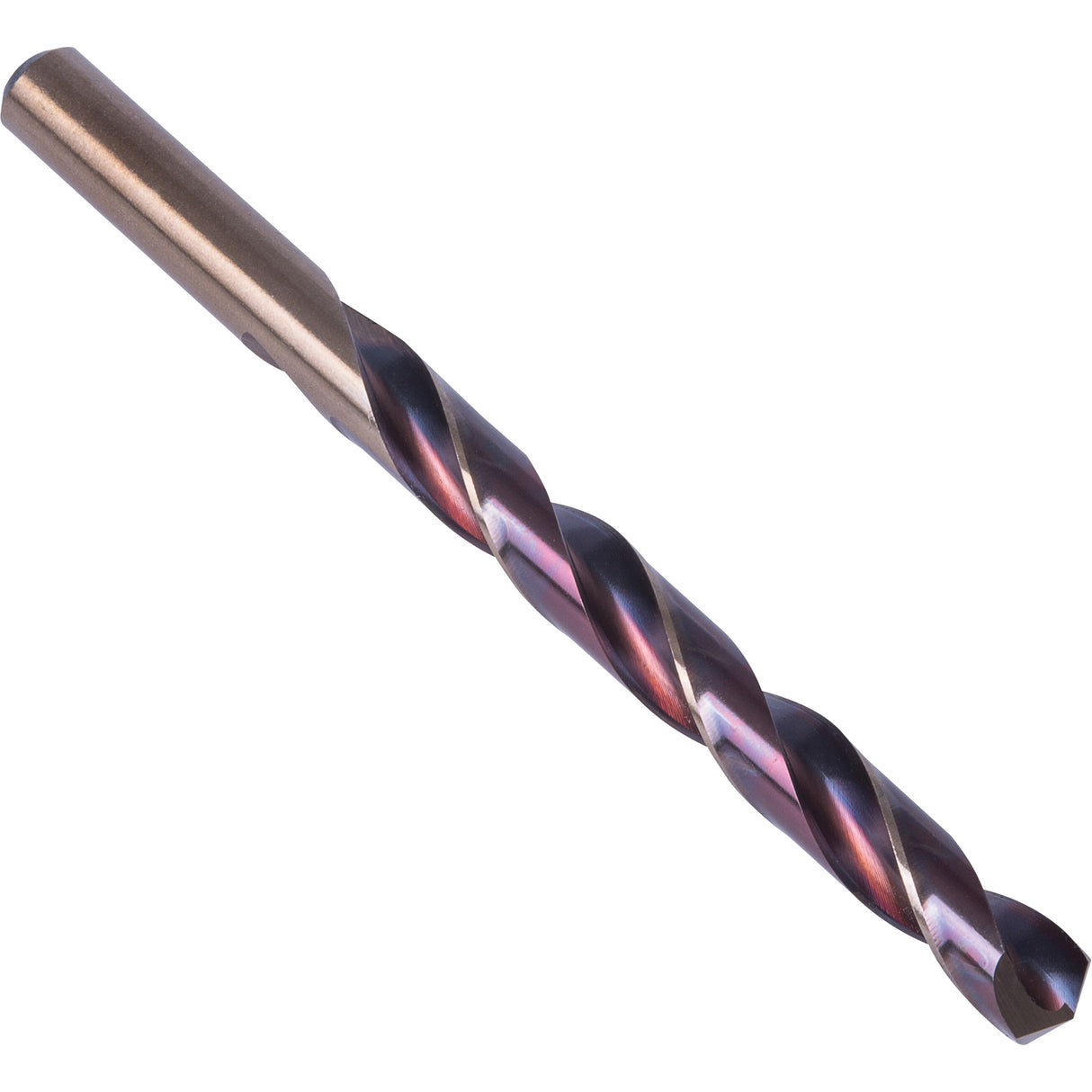 Jobber Drill Bit, High Speed Steel, 13/32", 5-1/4" L, 3-7/8" Flute, 135° Point Angle