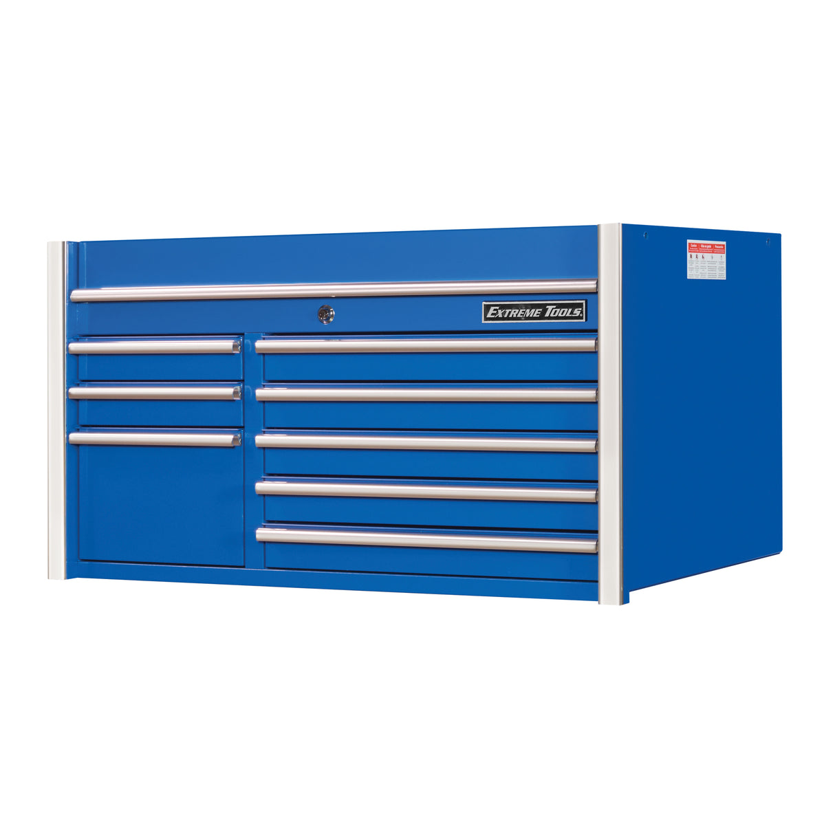 RX Series Tool Chest, 41" W, 8 Drawers, Blue