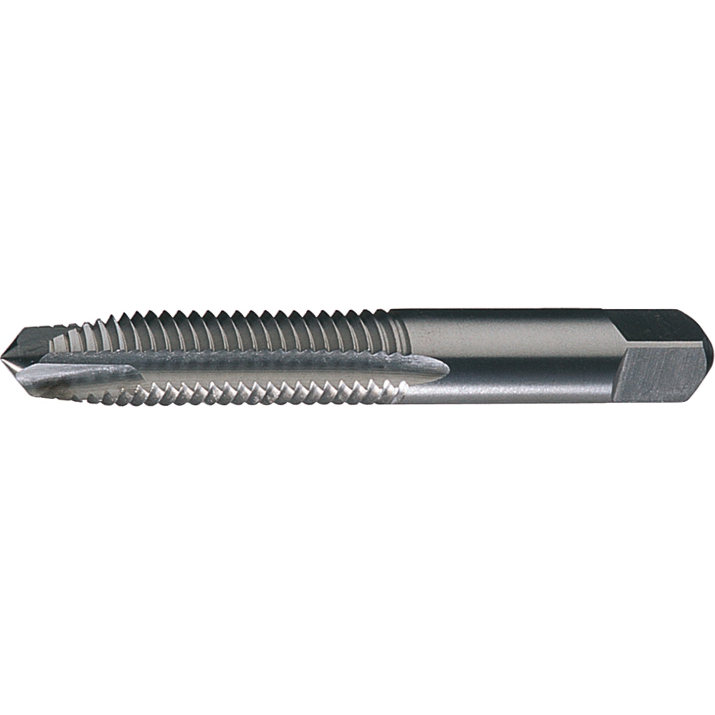 Spiral Point Taps, HSS, Bright Finish, High Speed Steel, 8-36 Thread, 2-1/8" L