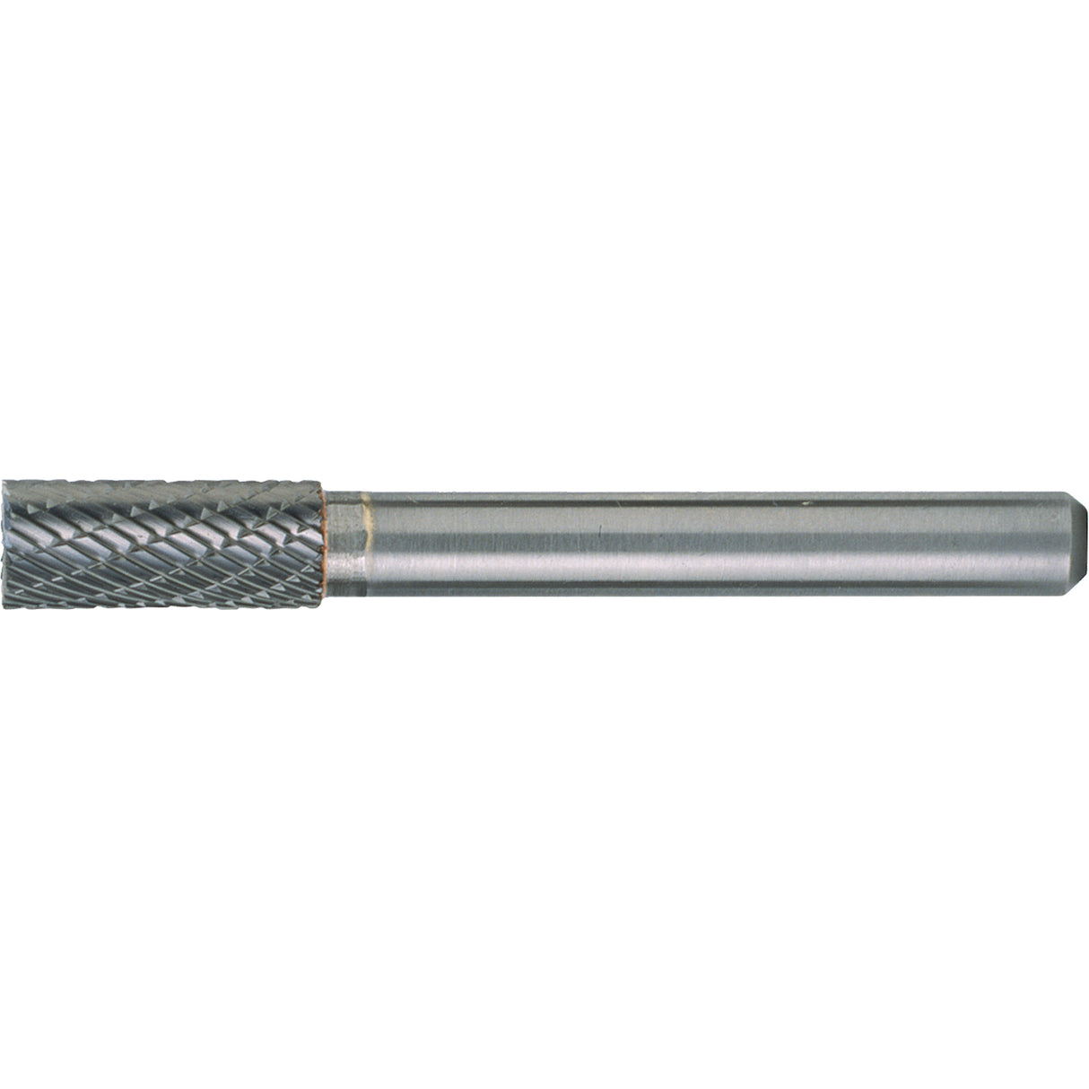 Solid Carbide Burrs - Cylinder Shape with End Cut, SB-5, 1/2" Dia., 1/4" Shank, 1" Depth of Cut