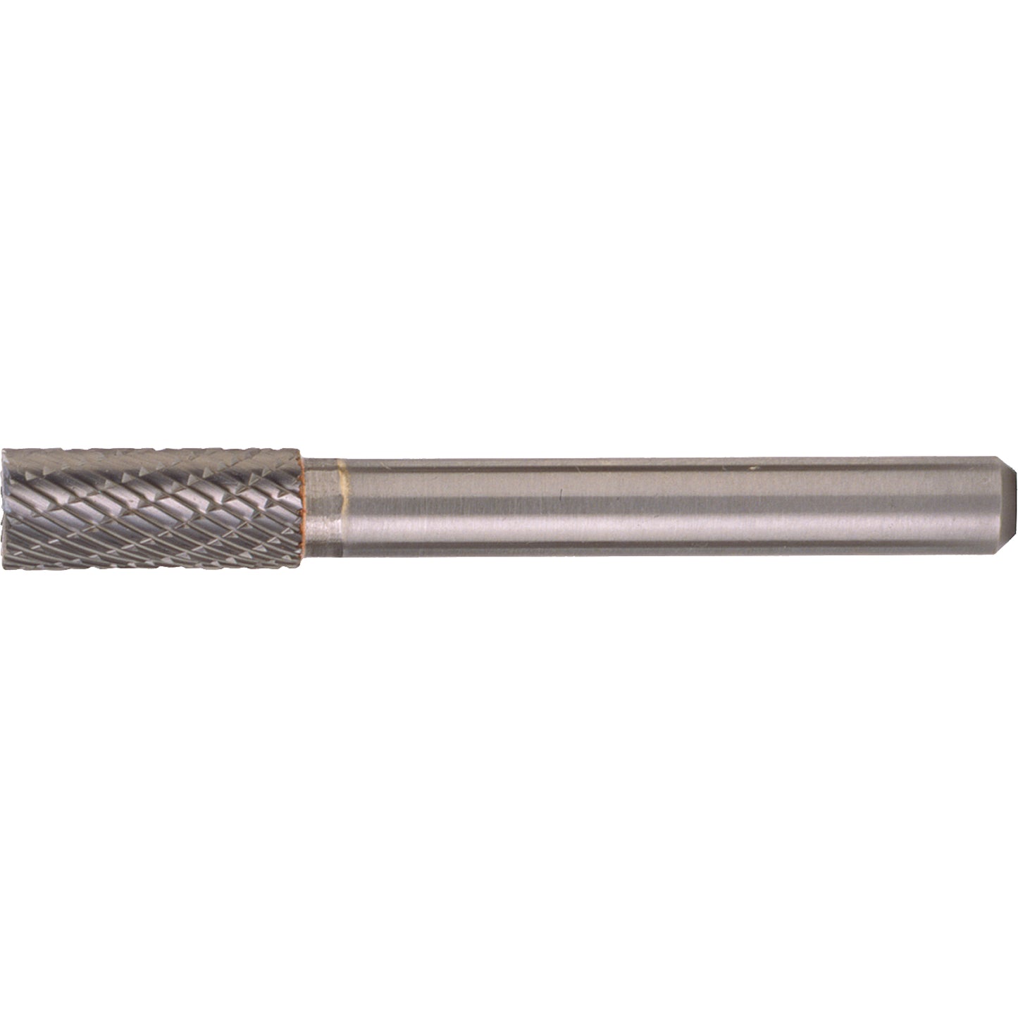 Solid Carbide Burrs - Cylinder Shape with No End Cut, SA-6, 5/8" Dia., 1/4" Shank