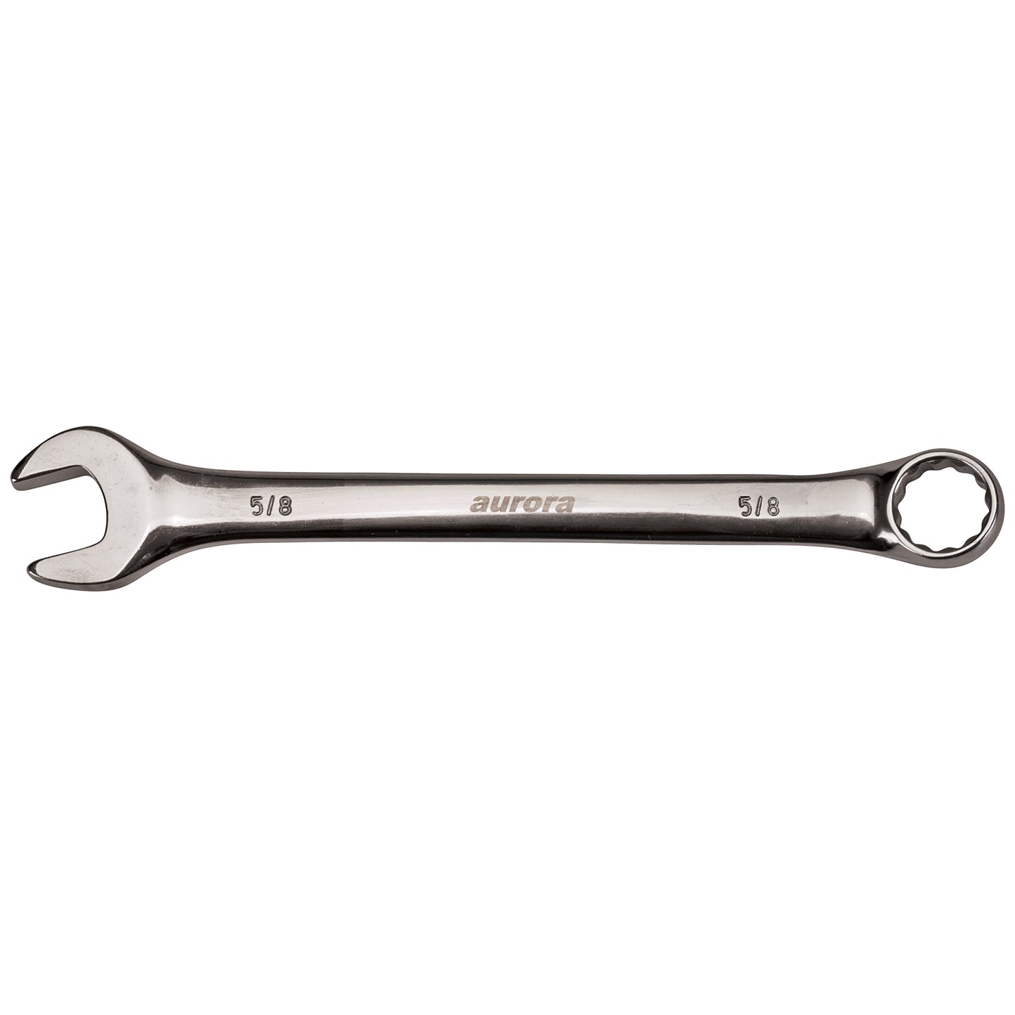 Combination Wrench, 12 Point, 5/16", Chrome Finish
