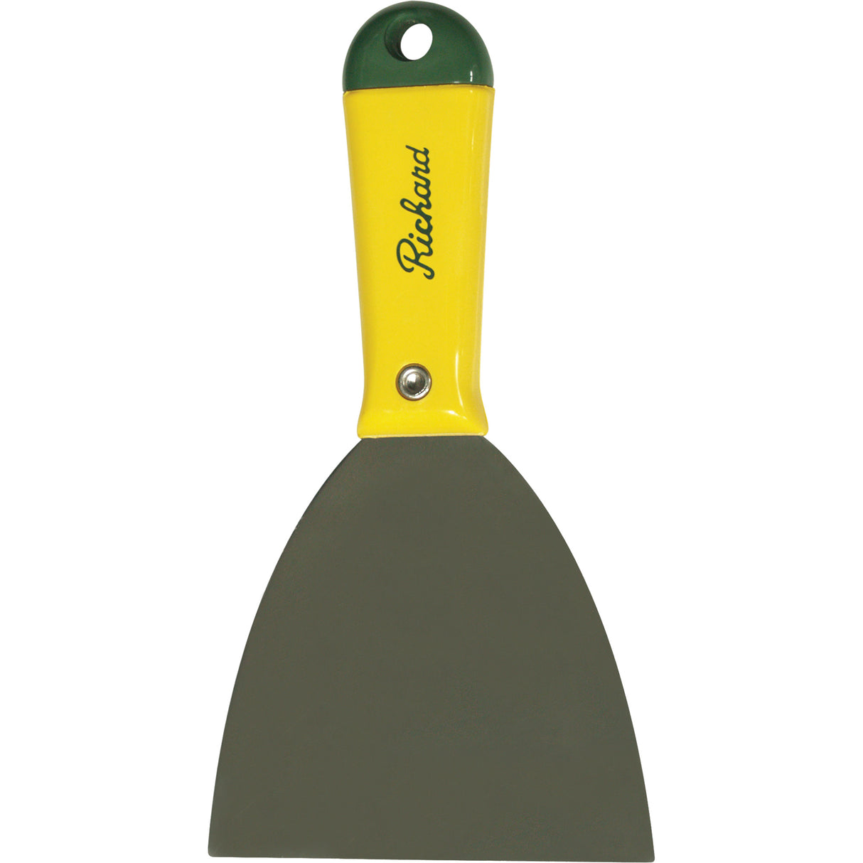 Signature Series Stiff Taping Knife, High-Carbon Steel Blade, 4" Wide, Polypropylene Handle