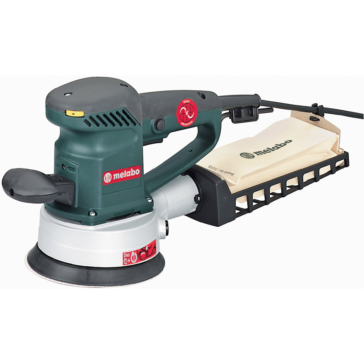 Dual Random Orbital Sander, 6" Sand Paper, 3.8 A, 120 V, 4000-11000 OPM