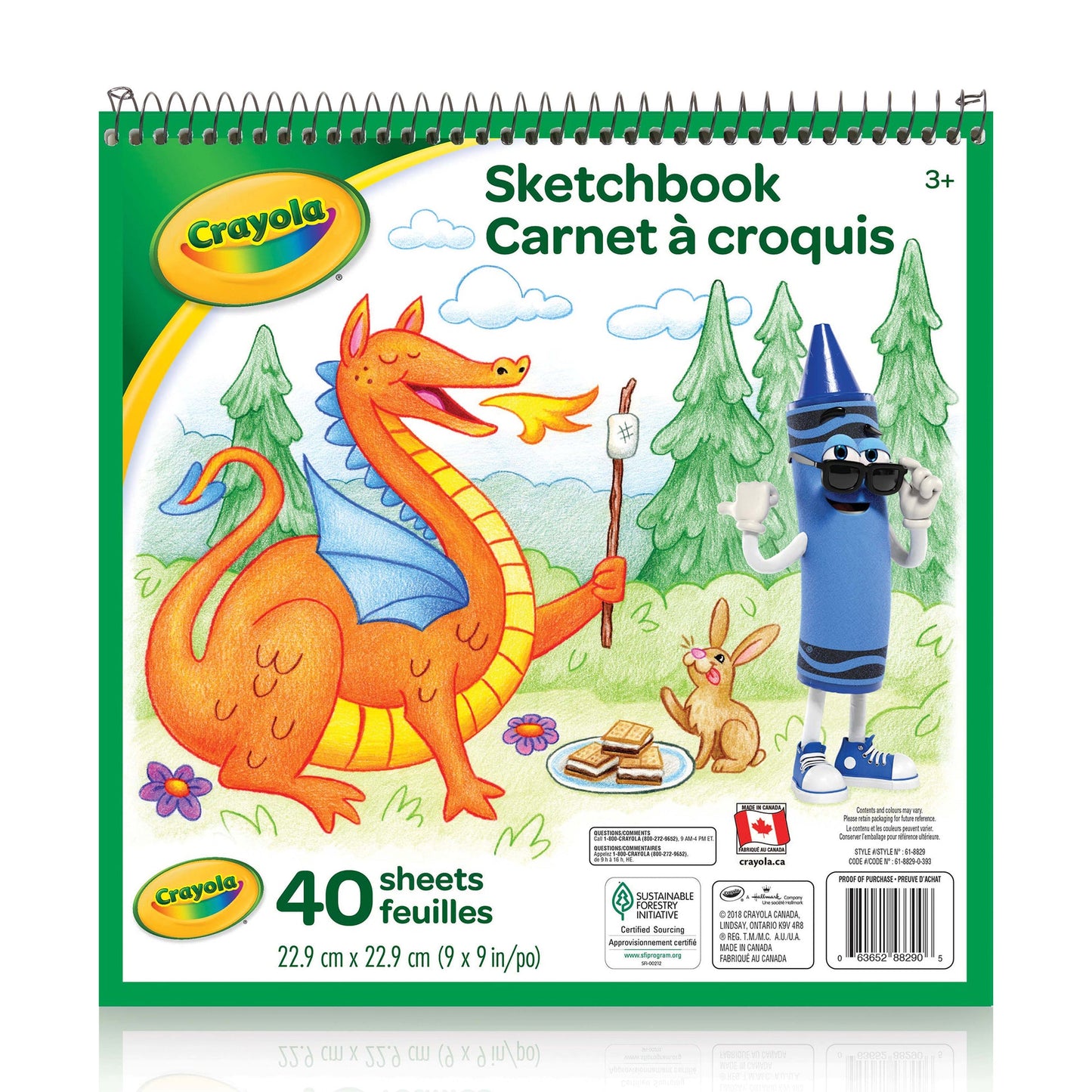 Crayola Sketchbook, 40 Pages