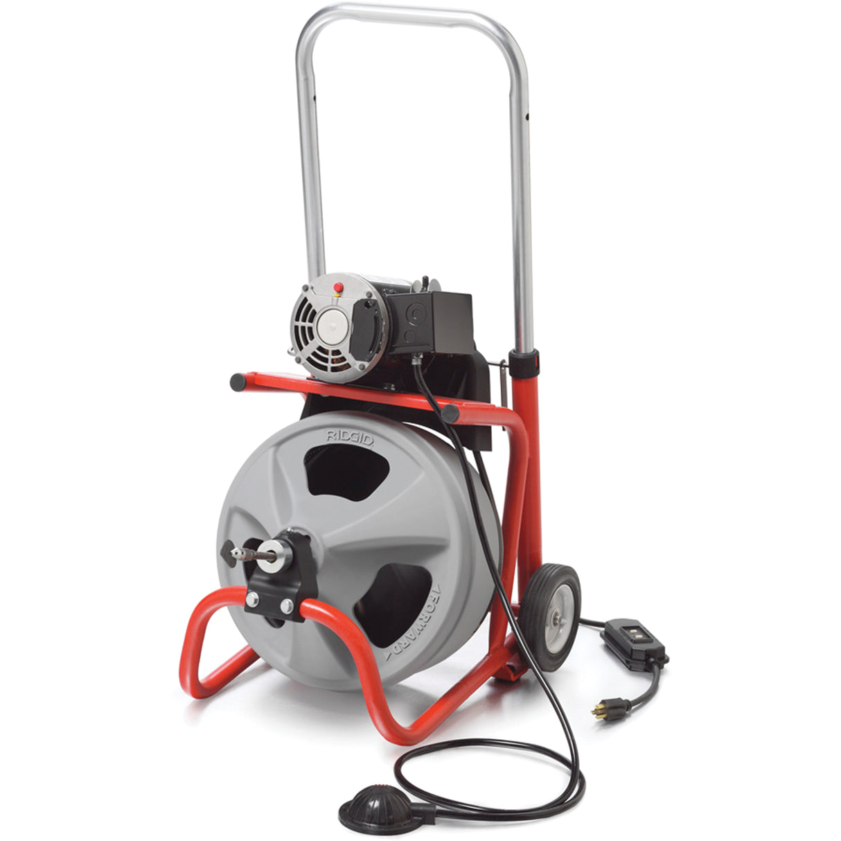 K-400 Drain Cleaning Machine with C-31 IW Cable, Electric, 3/8"