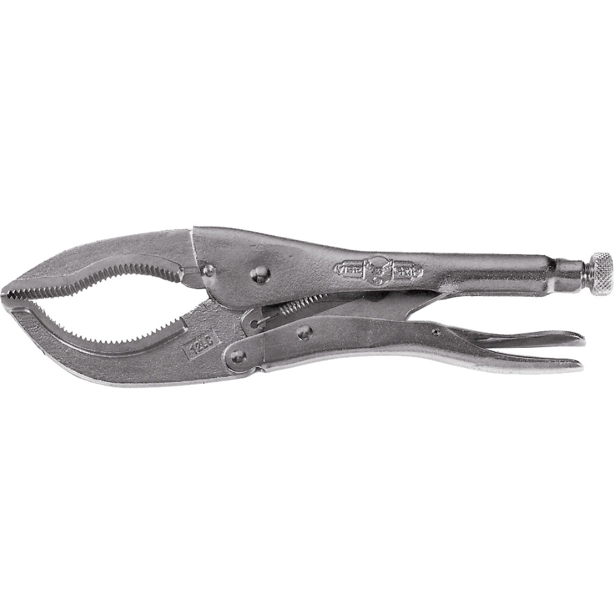 Vise-Grip® - Large Jaw Locking Pliers, 12" Length, Curved Jaw
