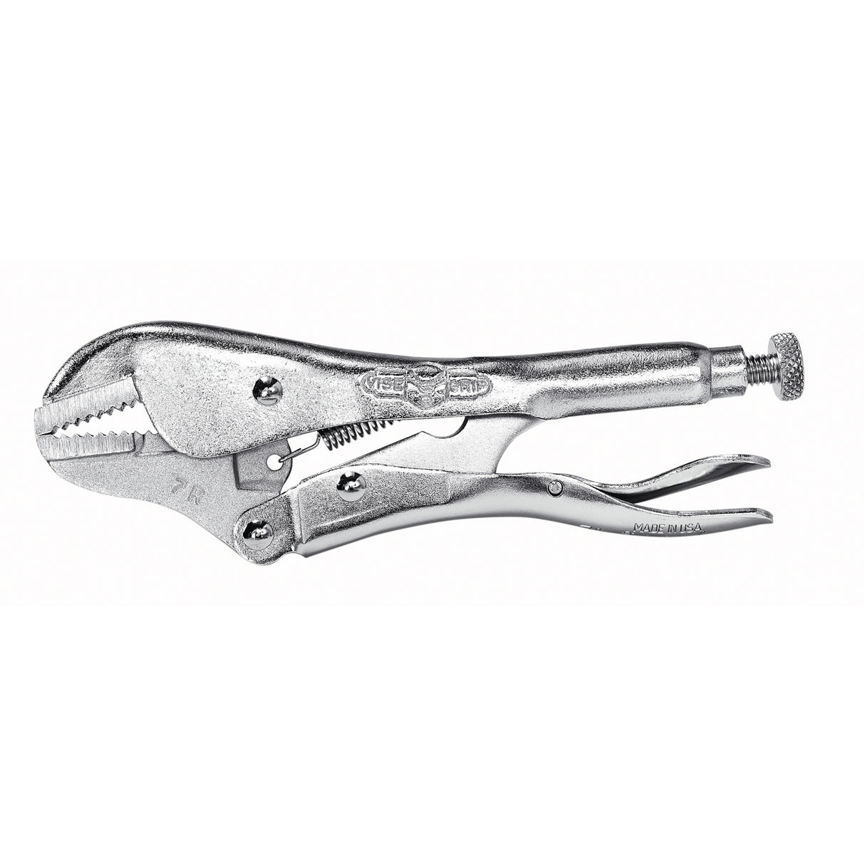 Vise-Grip® Pliers, 7" Length, Straight