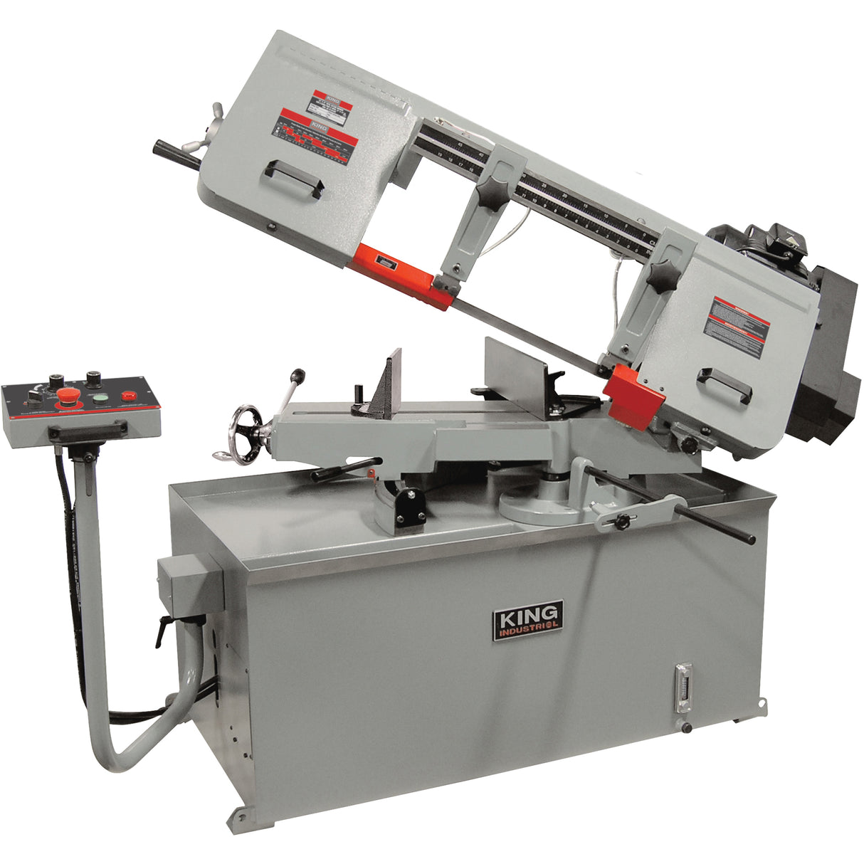 10" x 18" Variable Speed Swivel Metal Cutting Bandsaws, Horizontal, Round 10" and 10" x 18" Rectangular Cutting Capacity