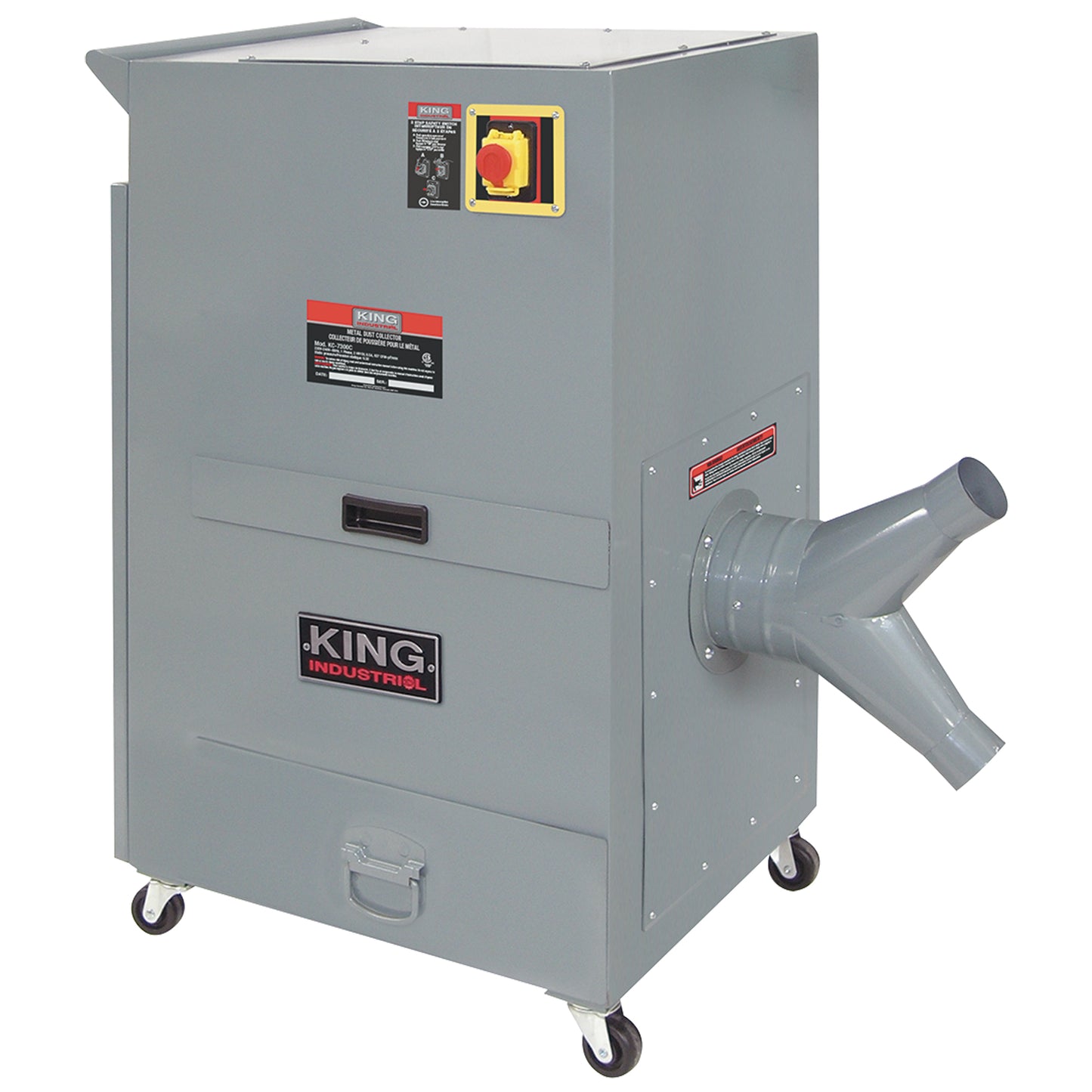 Metal Dust Collector, 40-1/4" x 22-1/2" x 43-3/4"