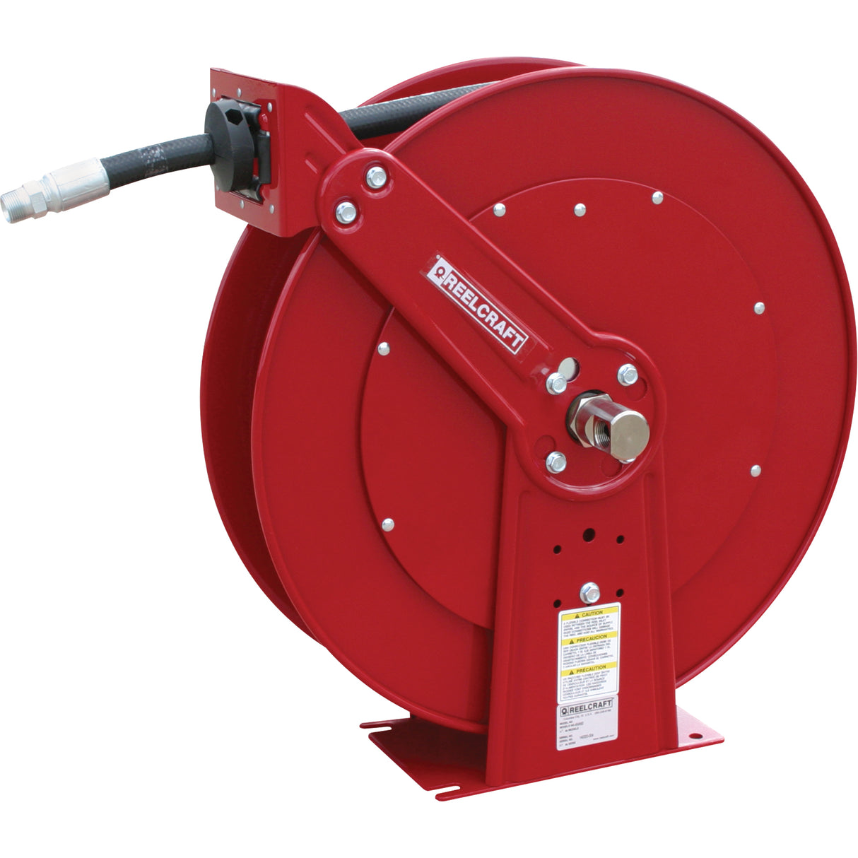 Hose Reels, Greases, 1/2" x 75', Single Hose, 2000 PSI