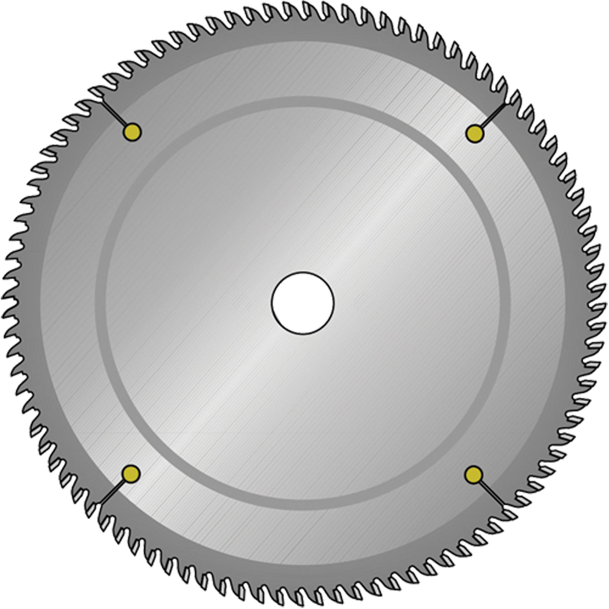 Industrial Saw Blades - General Purpose, 12", 96 Teeth, Wood Use
