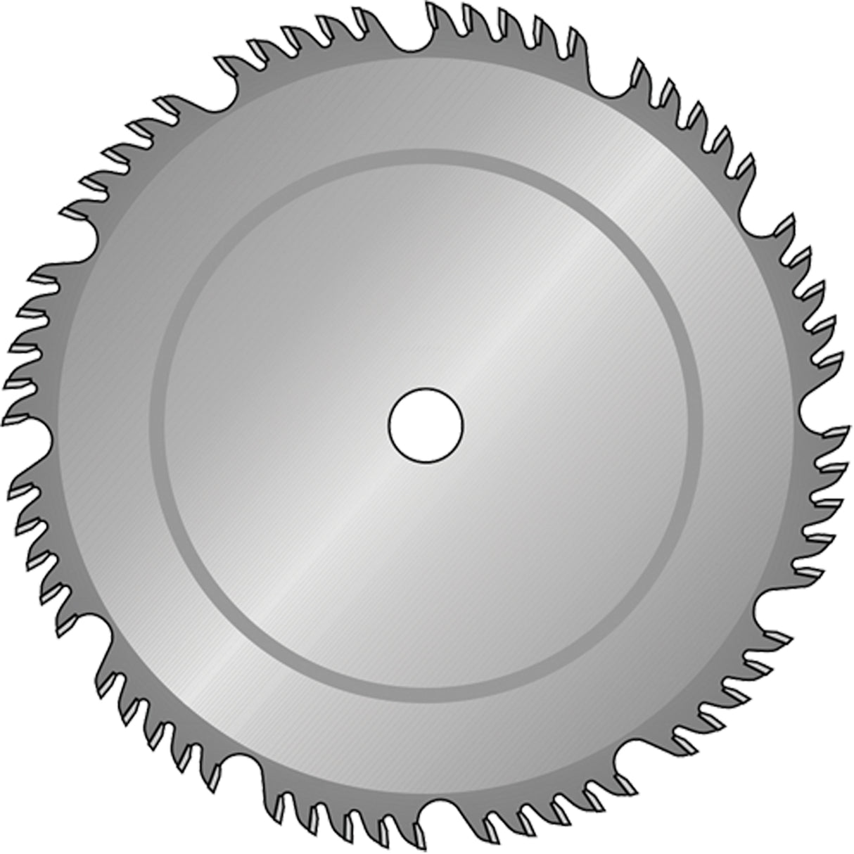Industrial Saw Blades - Combination Multi-Purpose, 8", 40 Teeth, Wood Use