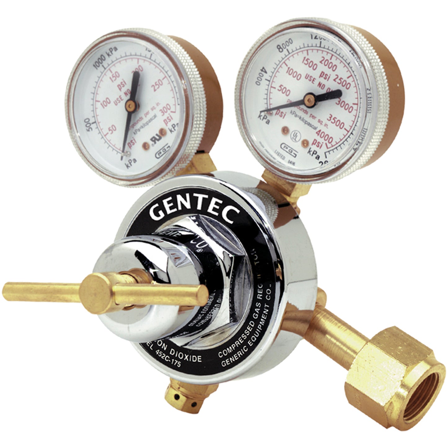 452 Series - Single Stage Regulators, Carbon Dioxide, CGA320 Inlet