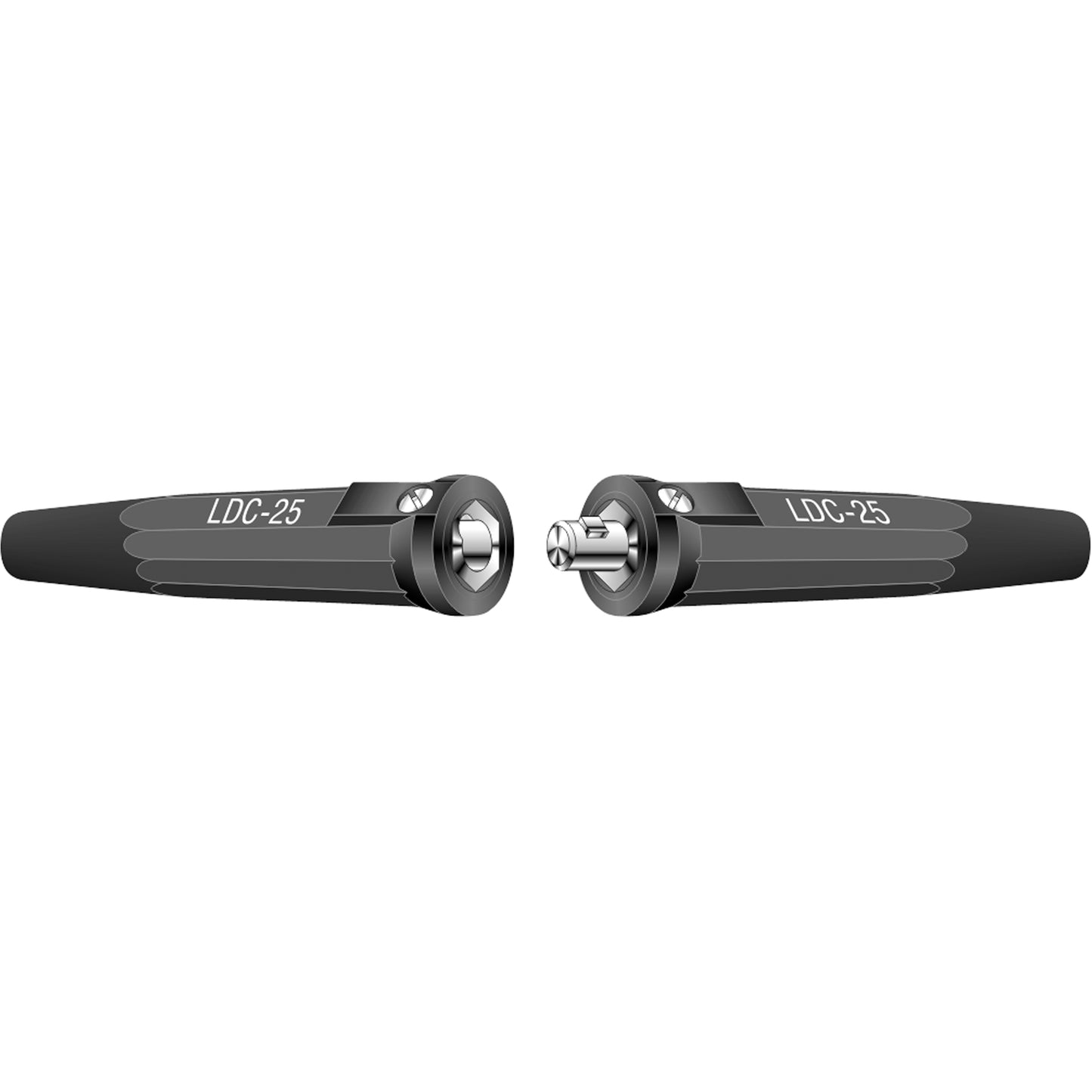 International Dinse Type Cable Connector - Male Half