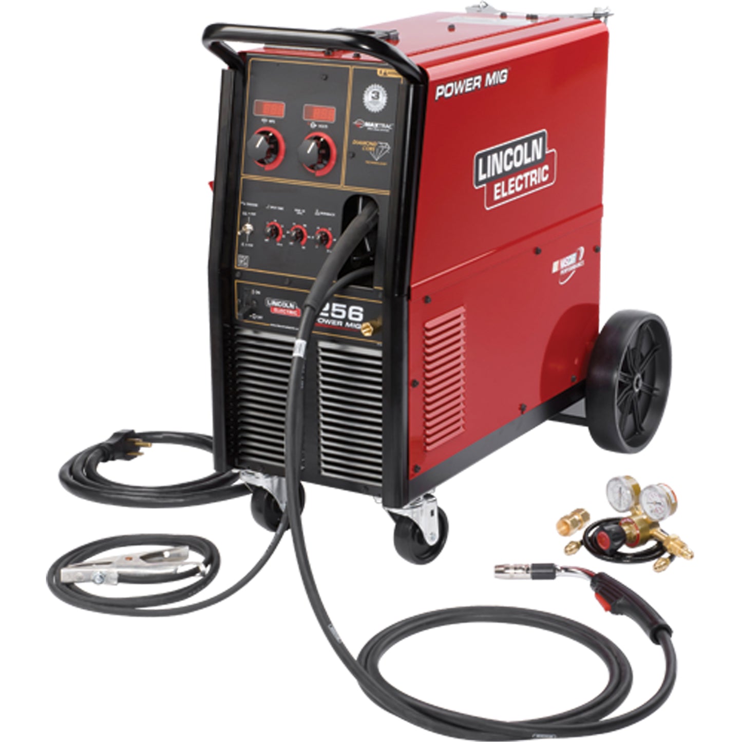 Power MIG® 256 Wire Feed Welders, 208 V, 1 Ph, 60 Hz