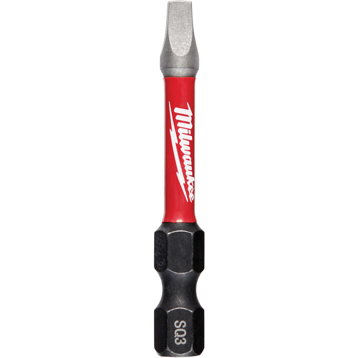 Shockwave™ Impact Duty™ Power Bit, Square, #3 Tip, 1/4" Drive Size, 2" Length