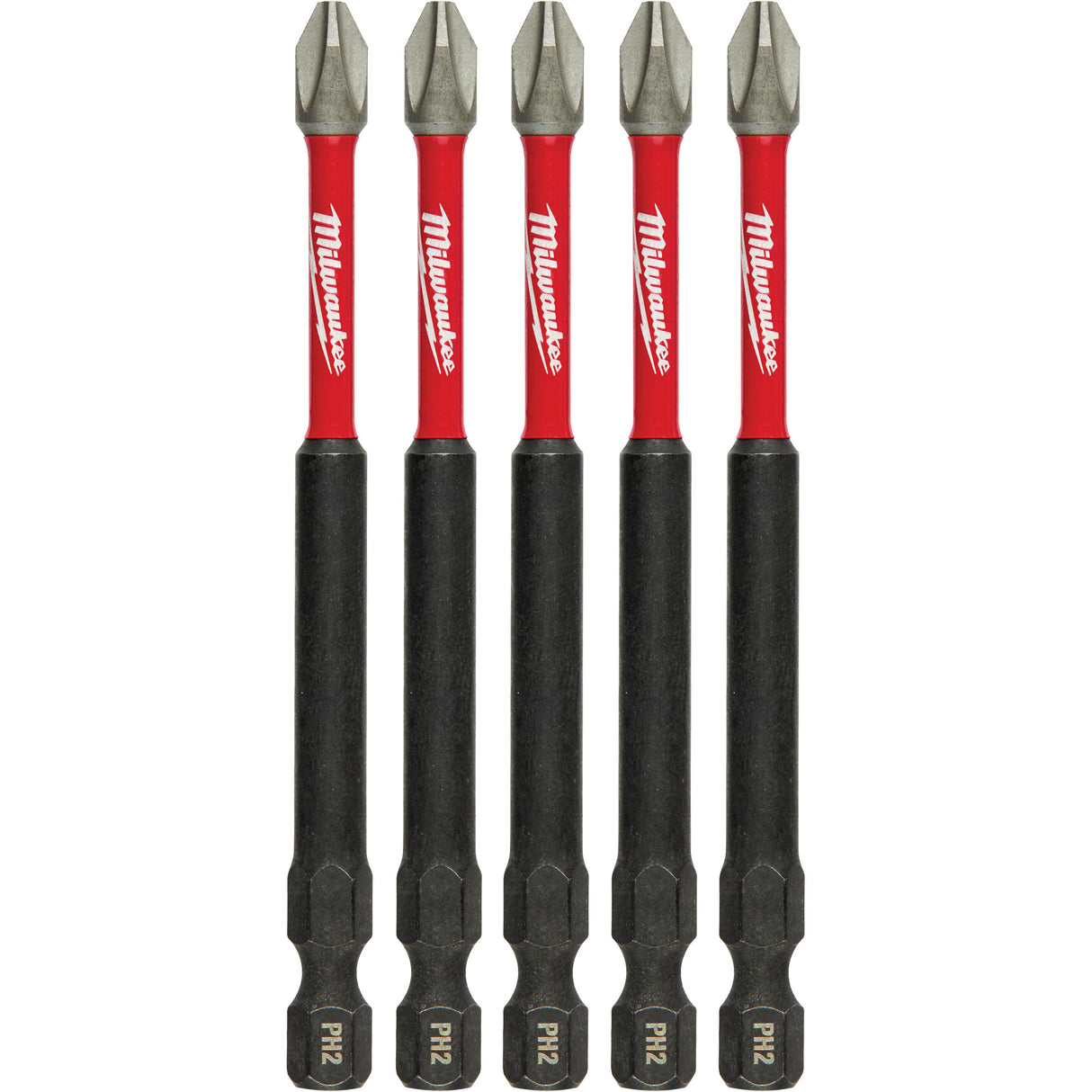 Shockwave™ Impact Power Bits, Phillips, #2 Tip, 1/4" Drive Size, 3-1/2" Length