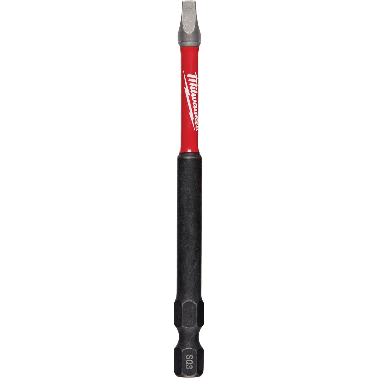 Shockwave™ Impact Duty™ Power Bit, Square, #3 Tip, 1/4" Drive Size, 3-1/2" Length