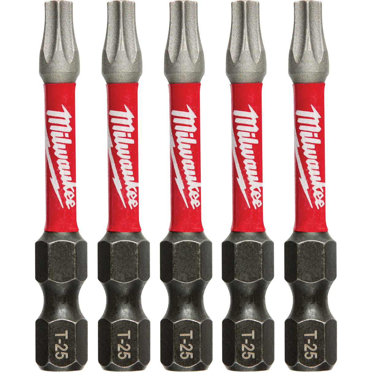 Shockwave™ Impact Power Bit, Torx, T-25 Tip, 1/4" Drive Size, 2" Length