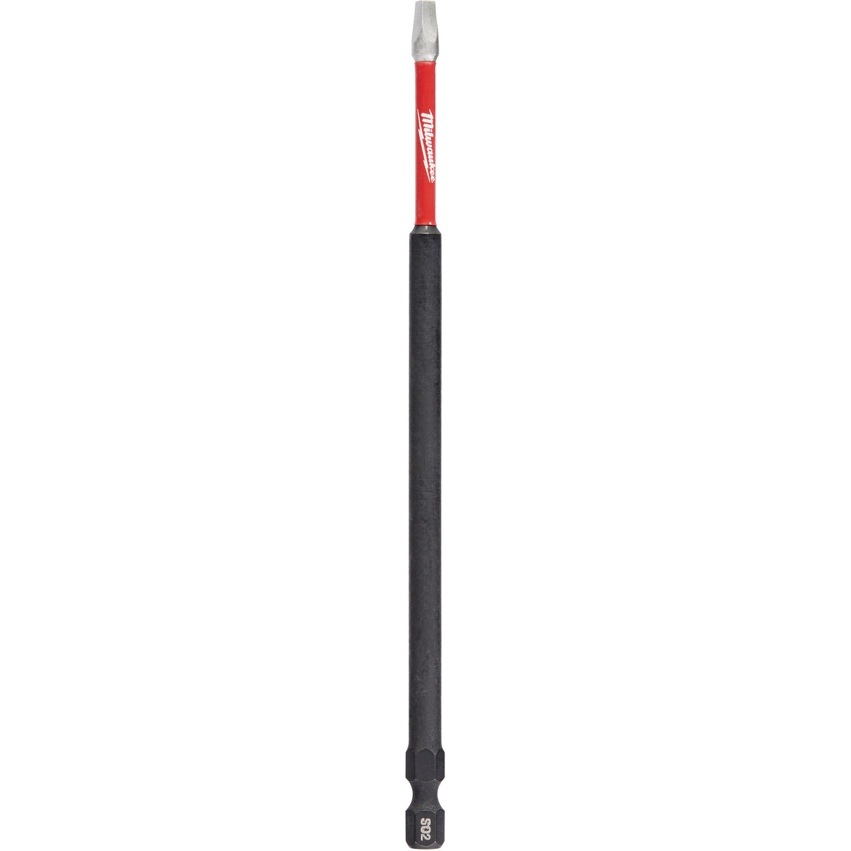 Shockwave™ Power Insert Bit, Square, #2 Tip, 1/4" Drive Size, 6" Length