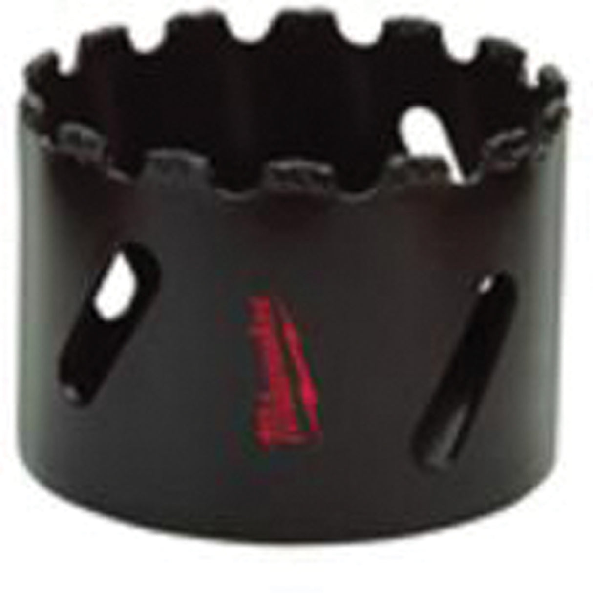 Grit Edge Hole Saw, 1-3/4", 1-9/16" Depth of Cut, Carbide