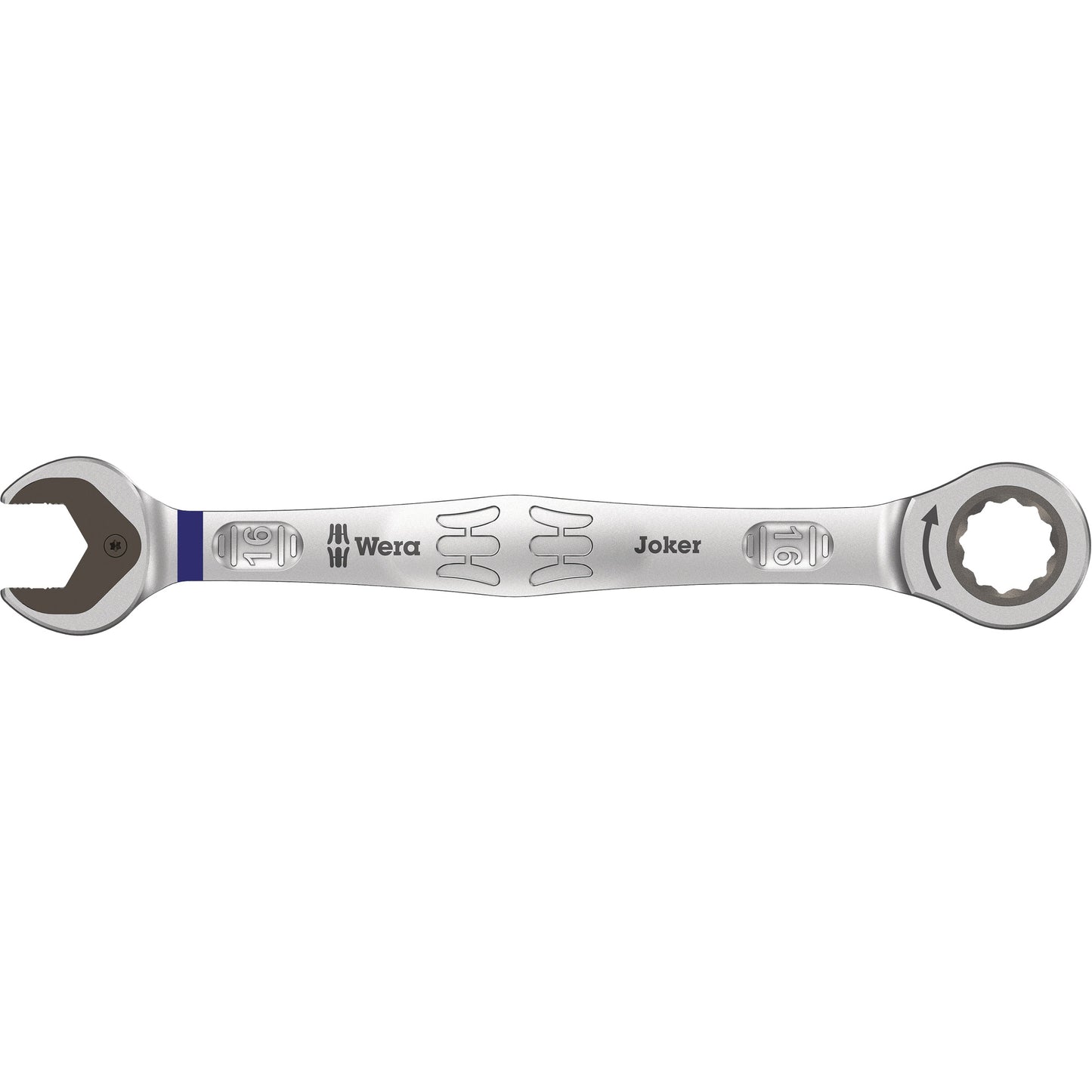 Joker Combination Wrench 16 mm, 12 Point, 16 mm, Chrome Finish