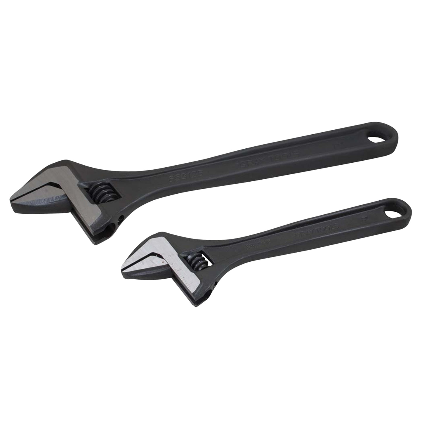 Wrench Set, Adjustable, 2 Pieces, Imperial and Metric