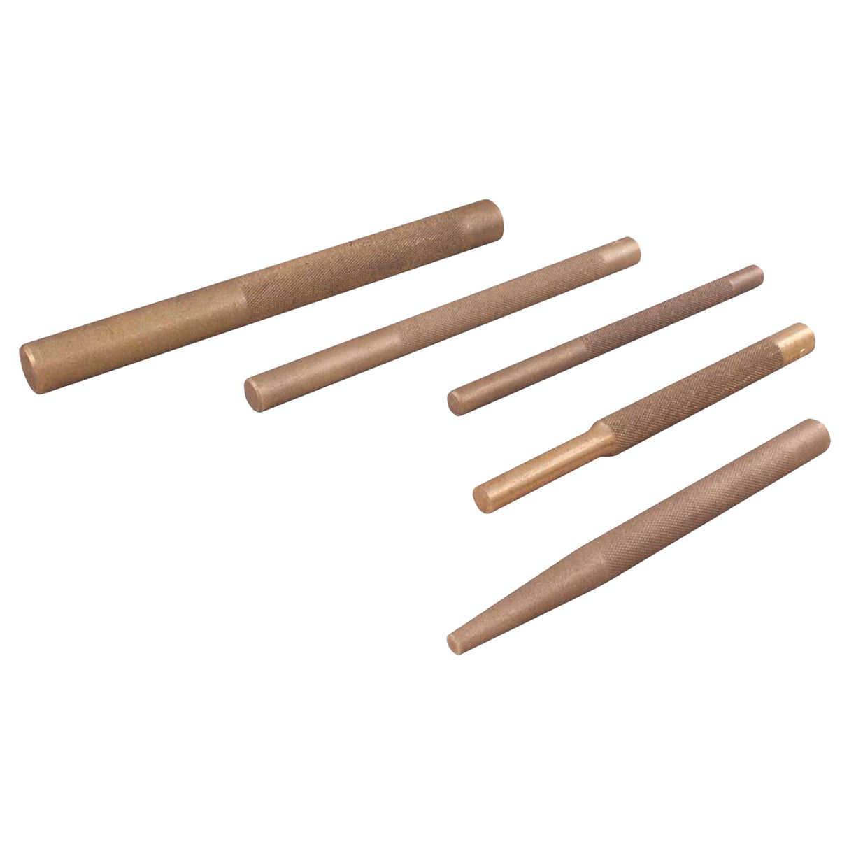 Brass Punch Set, 5 Pieces