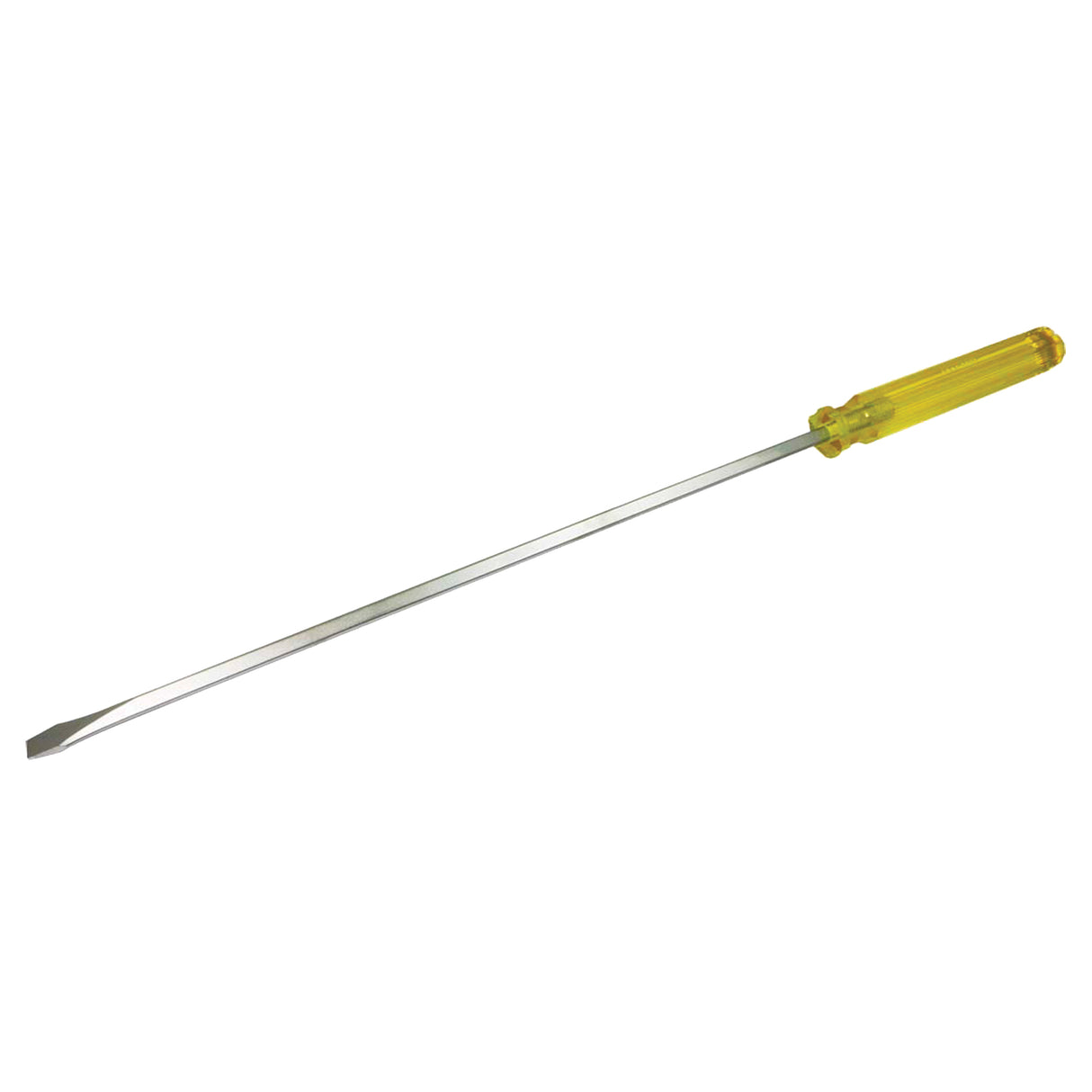 Slotted Screwdriver, 9/16", 27-1/4" L, Plastic Handle