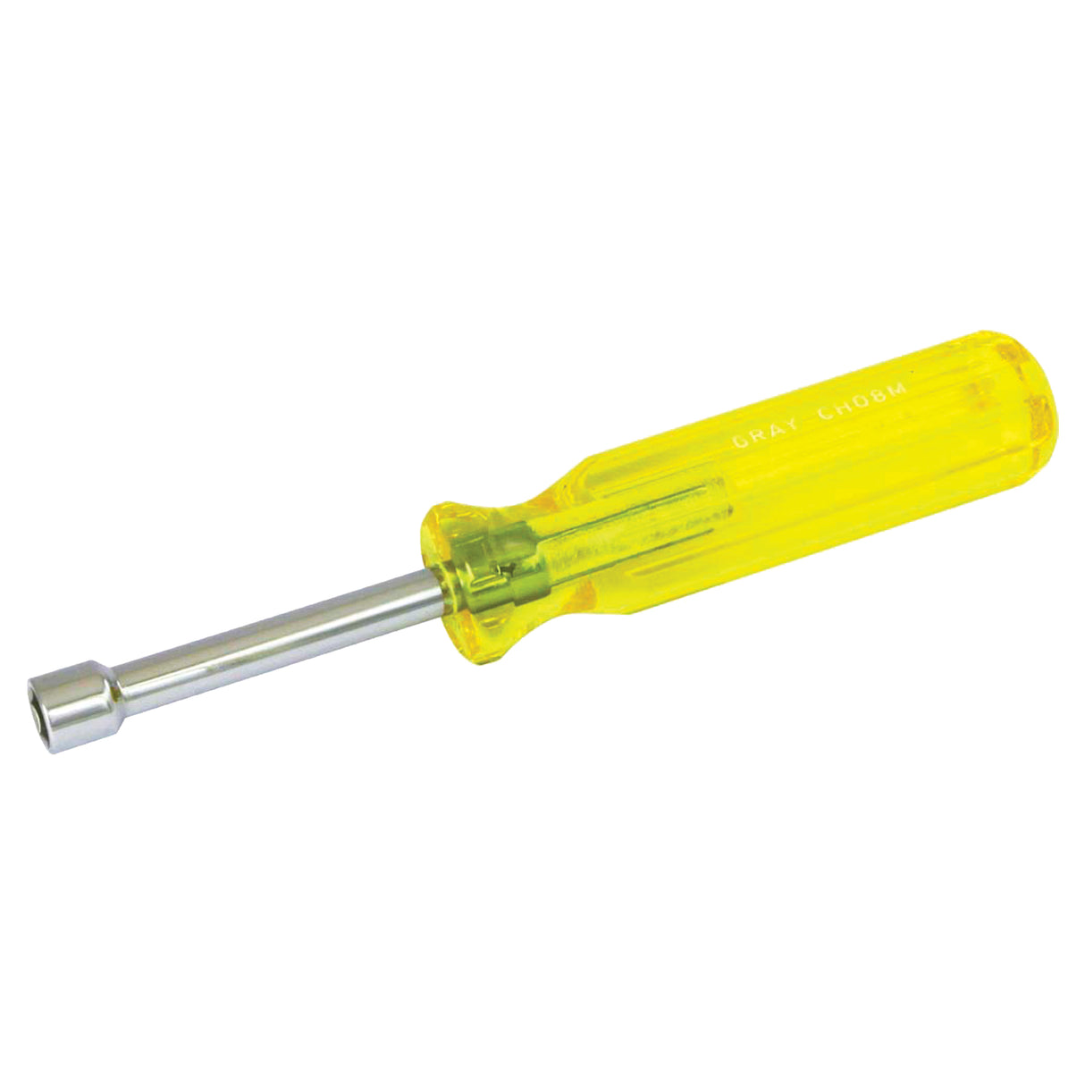 Nut Driver, 8 mm Drive, 6-3/4" L, Non Magnetic