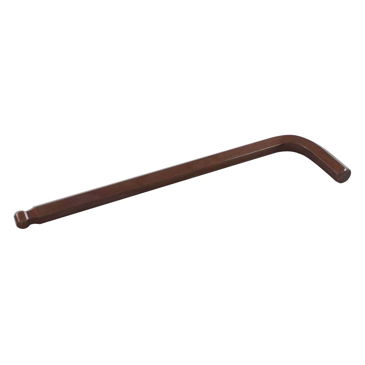Long Hex Key, Ball End, 7/16" x 7" L, L Shape