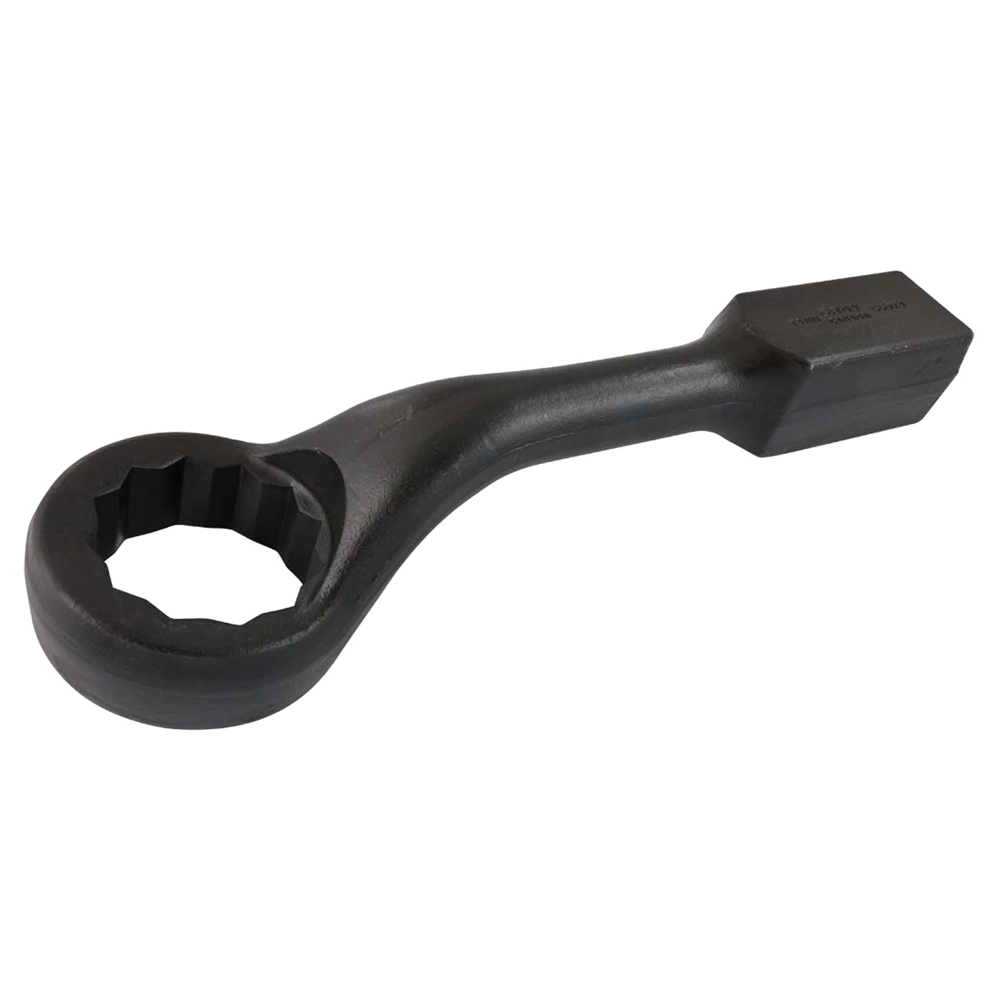 Striking Face Box Wrench, 12 Point, 73 mm, 45° Offset, Black Oxide Finish