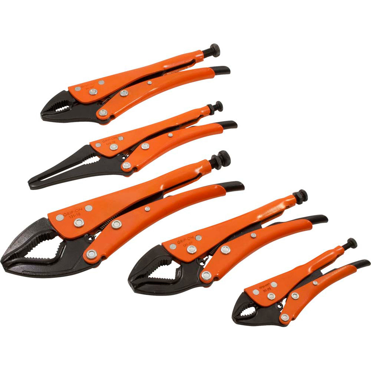 Locking Plier Set, 5 Pieces